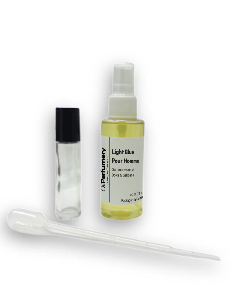 Oil Perfumery Impression of Dolce & Gabbana - Light Blue for Men